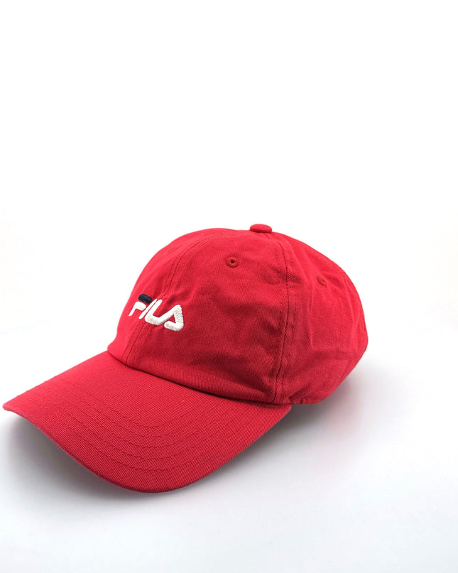 Fila Rød Vintage Baseball Cap til Mænd