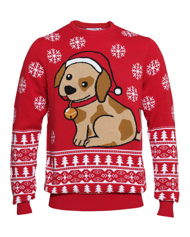 Santa's Little Helper Christmas Sweater for Men
