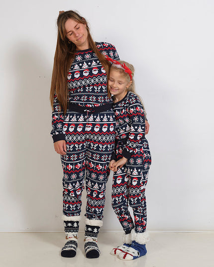 Blue Christmas Pajamas for Men