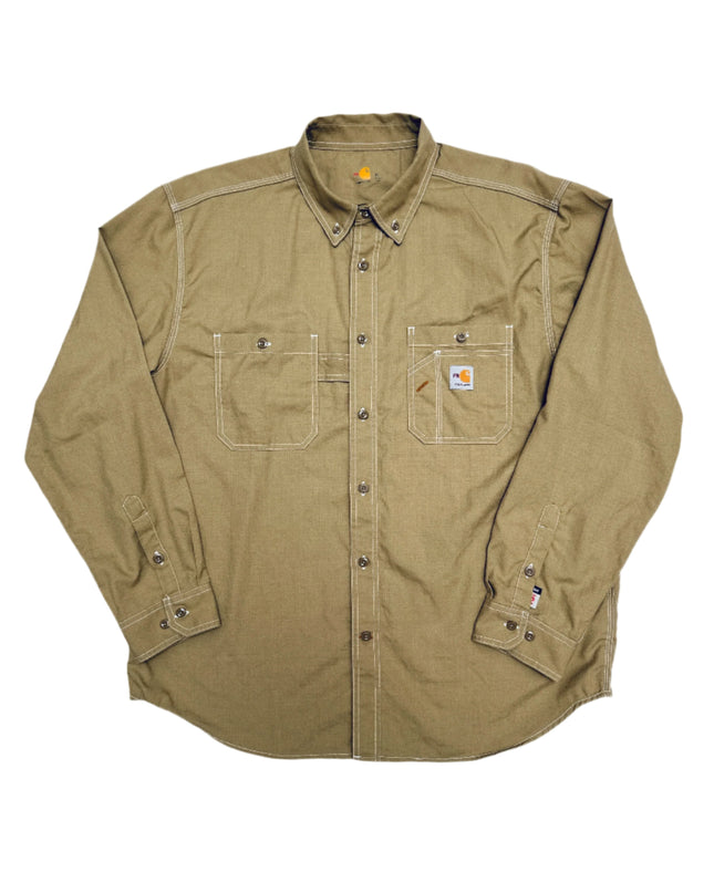 Vintage Long Sleeve Shirt - Carhartt | Flame Resistant for Men