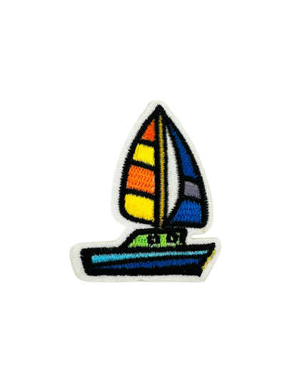 Sailboat Iron-On Patch
