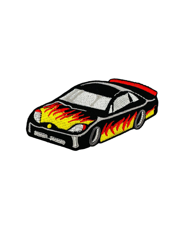 Sports Car Iron-On Patch