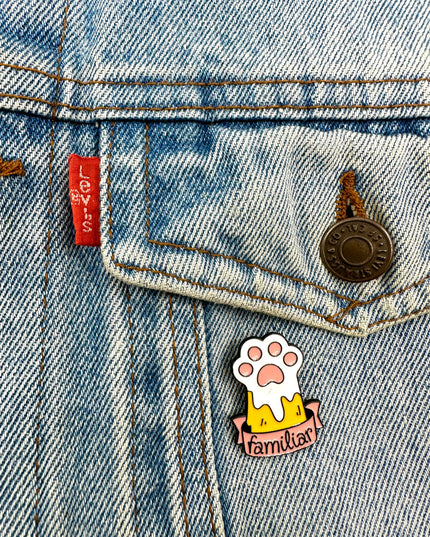 Familiar Enamel Pin Badge