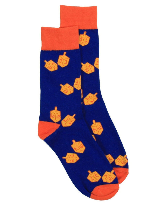 Women's Jewish Dreidel Socks (Passer til størrelser 6-11W)