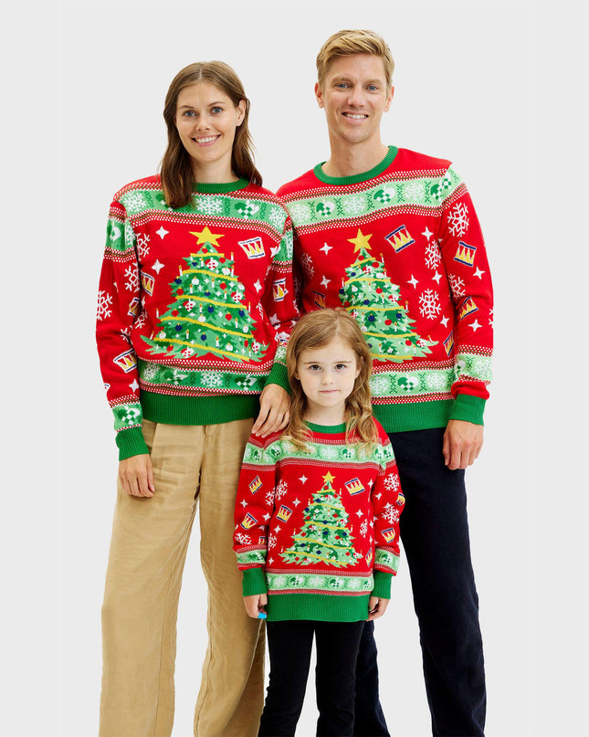 Christmas Tree Sweater for Men - Light-Up Ugly Christmas Sweater