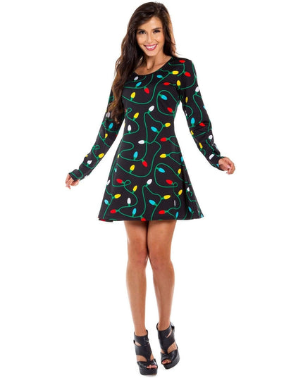 Kvinders Twinkle Lights Kjole