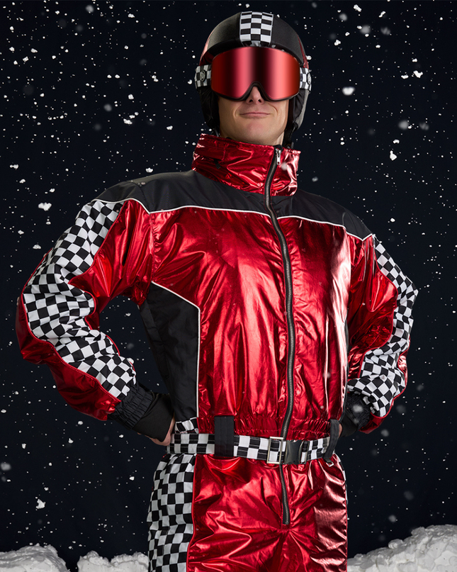 Mænds Need For Freeze Snow Suit og hjelmcover