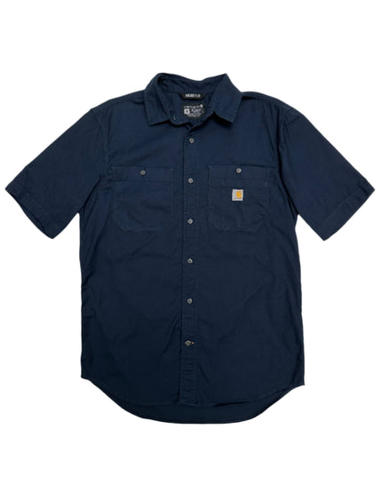 Vintage Short Sleeve Shirt - Carhartt | Rugged Flex Blue