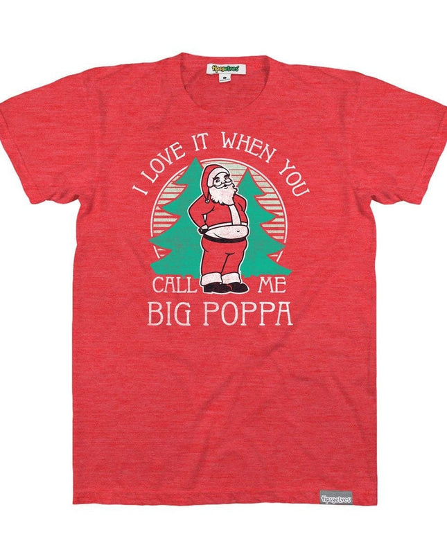 Herre Big Poppa T-shirt