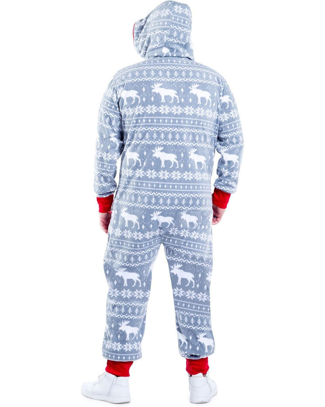 Men's Grey Moose Big and Tall Jumpsuit