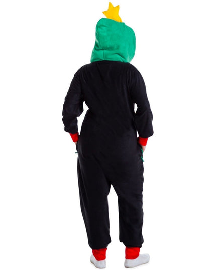 Women's Christmas Tree Toss Game Plus Size Jumpsuit