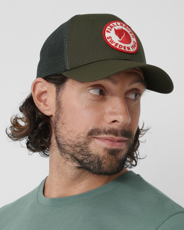 Fjallraven 1960 Logo Kasket - Indigo Blå Farve