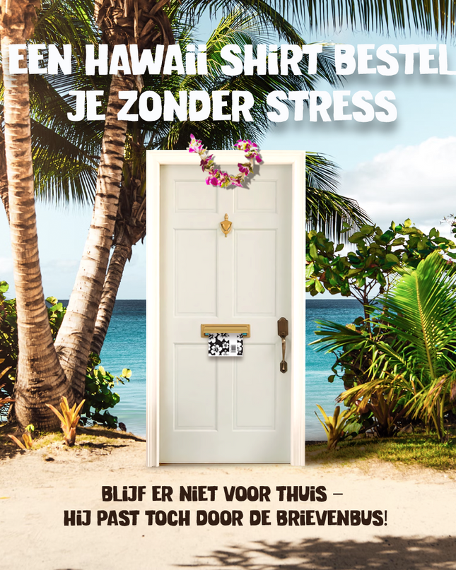 Party in Hawaii Hawaiian Shirt for Men