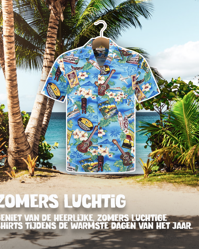 Party in Hawaii Hawaiian Shirt for Men