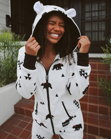 Women's Beary Christmas Jumpsuit