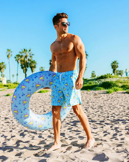 Tacosaurus Stretch Swim Trunks - 7.5" Inseam