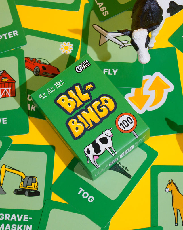 Car Bingo Board Game