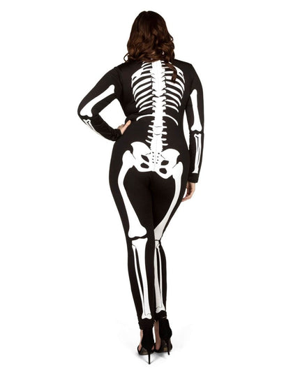 Skeleton Plus Size Bodysuit Costume