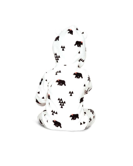 Baby Girl's Beary Christmas Jumpsuit