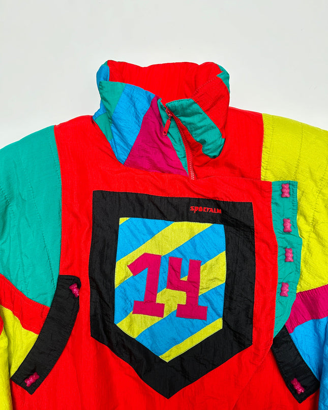Vintage Colorblock Gumimaci Jacket | Limited Edition Style