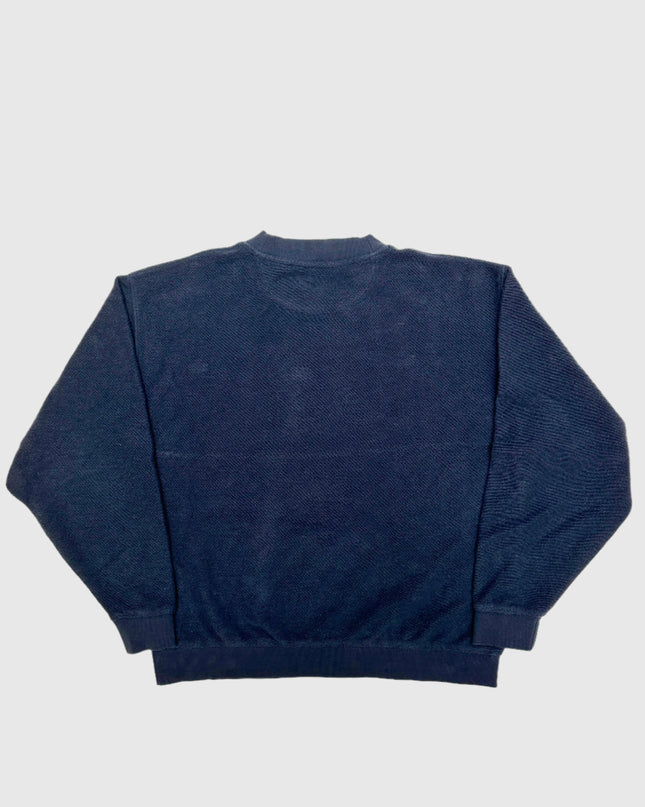 Vintage Wrangler Blå Sweater - Ferie Kollektion til Alle