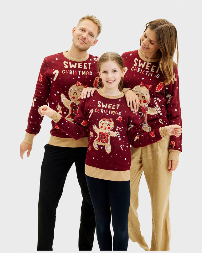 Cute Cookie Christmas Sweater for Women