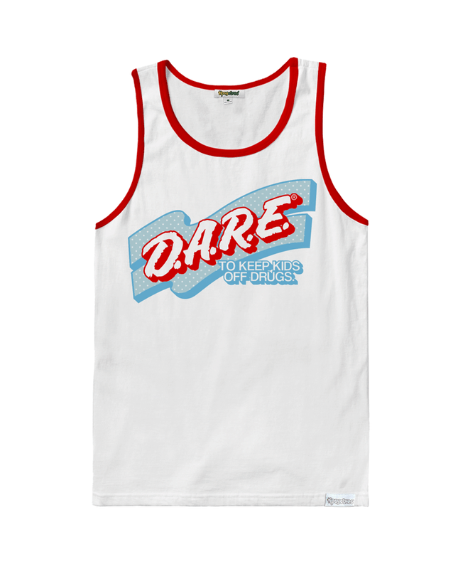 Herre Patriotisk DARE Tanktop