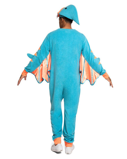 Herre Pterodactyl Dinosaur Kostume