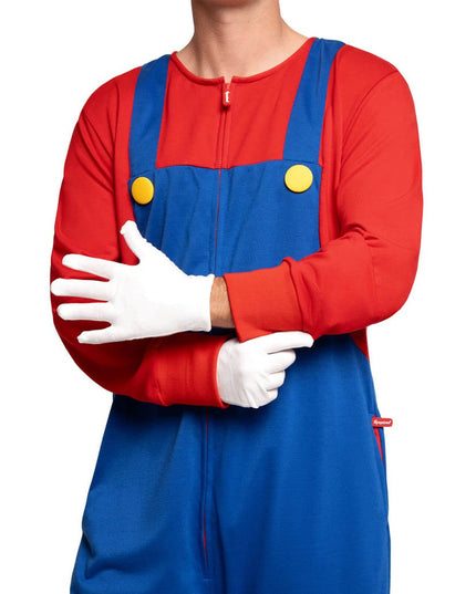 Mænds Super Plumber Kostume