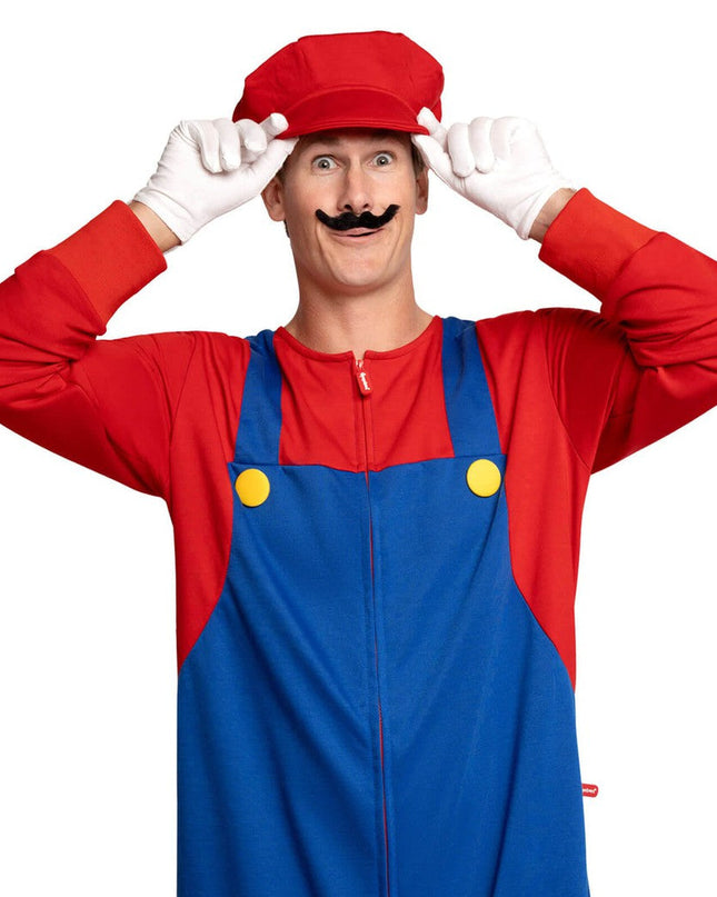 Mænds Super Plumber Kostume