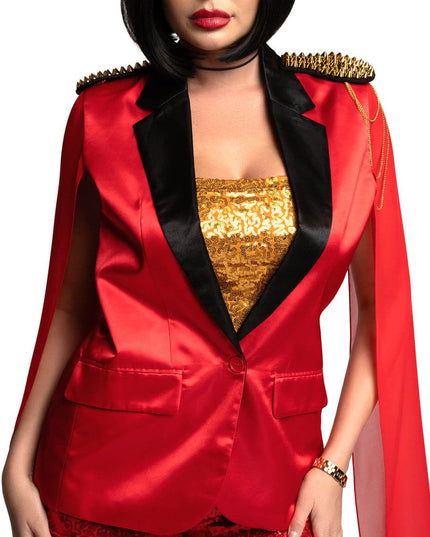 Kvinders Djævlekostume