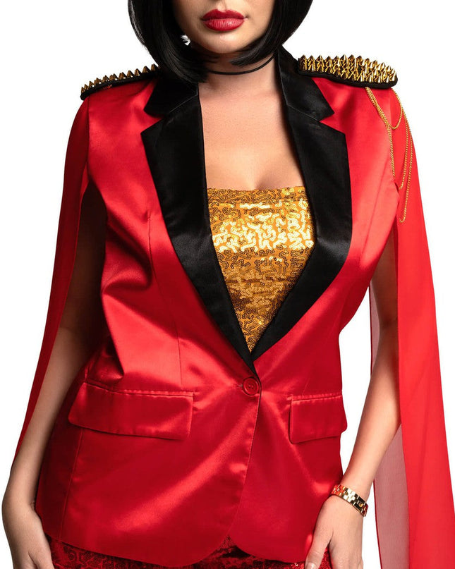 Kvinders Djævlekostume