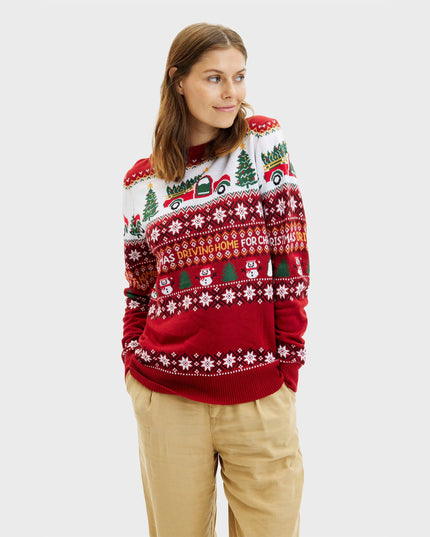 Driving Home For Christmas Sweater for Women