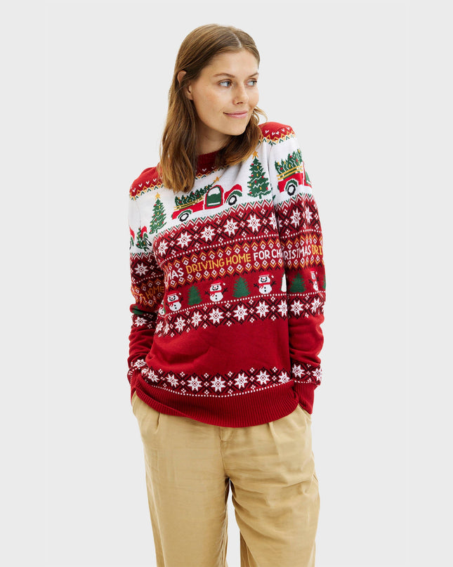 Driving Home For Christmas Sweater for Women