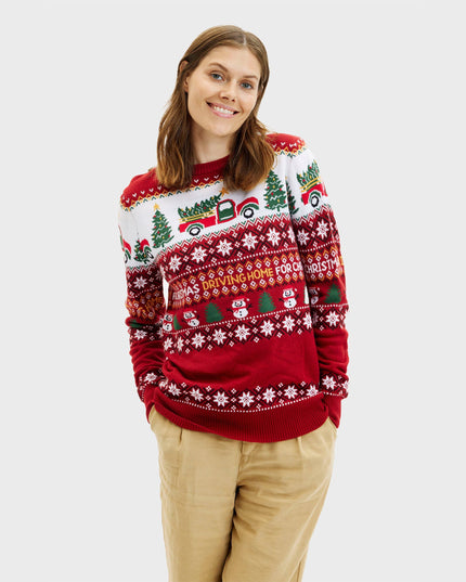 Driving Home For Christmas Sweater for Women