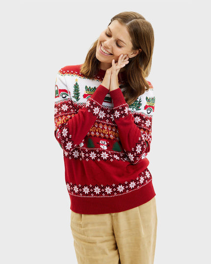 Driving Home For Christmas Sweater for Women