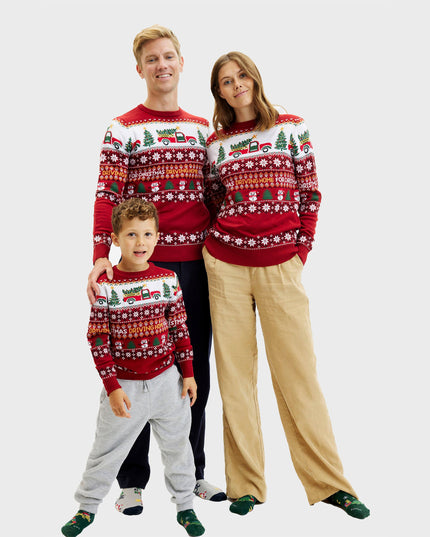 Kører hjem til jul trøje til børn