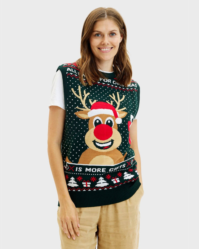Rudolph Christmas Cardigan for Women - Bestsellers