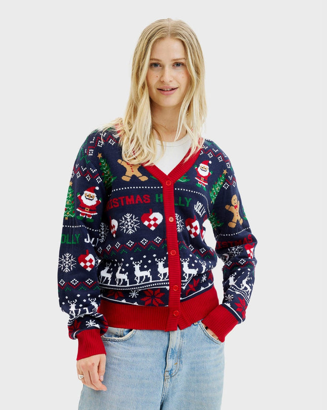 Jolly Cardigan for Women - Bestselling Christmas Sweater
