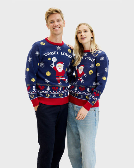 Santa's Padel Club Juletrøje til Mænd - Trine Kollektion