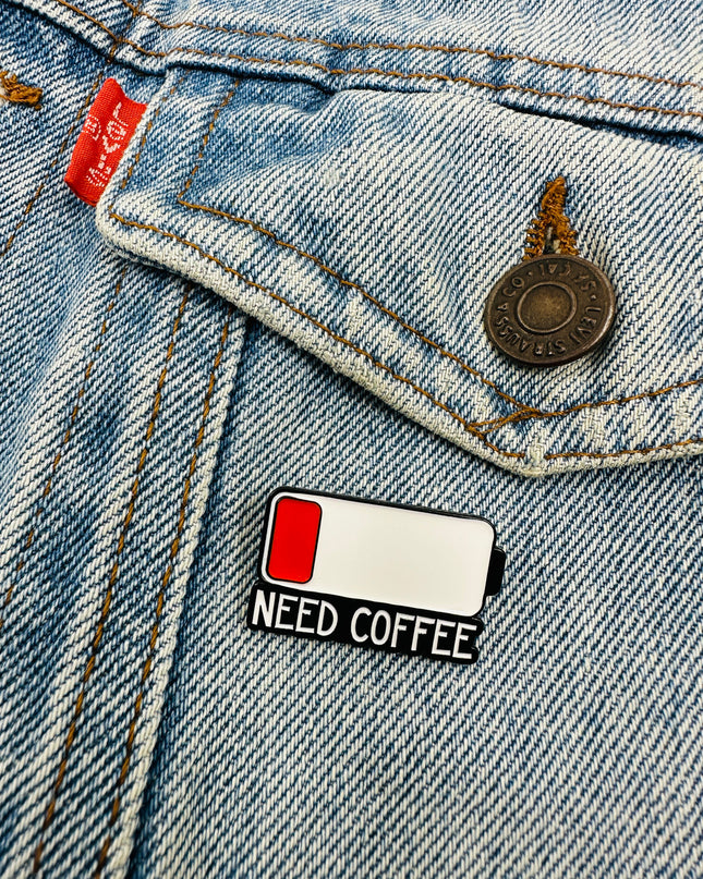 Need Coffee II Pin for Family Christmas Celebrations