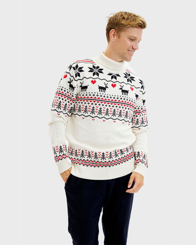 Greenlandish Christmas Sweater for Men
