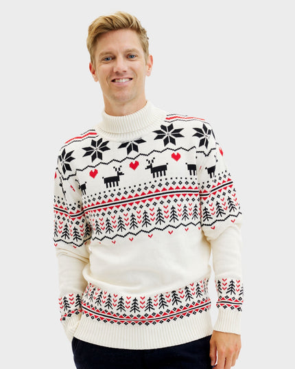Greenlandish Christmas Sweater for Men