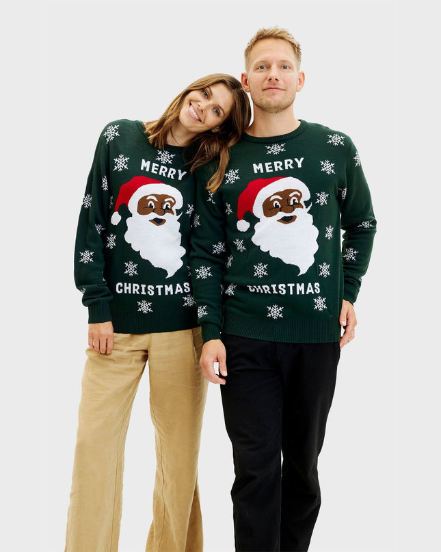 Merry Christmas Santa Sweater for Women