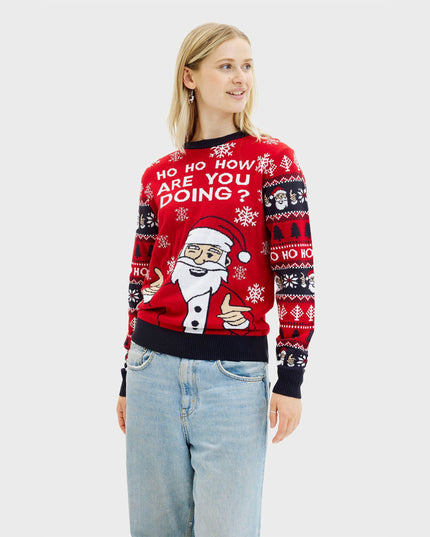 Ho Ho Hvordan har du det? julesweater til kvinder