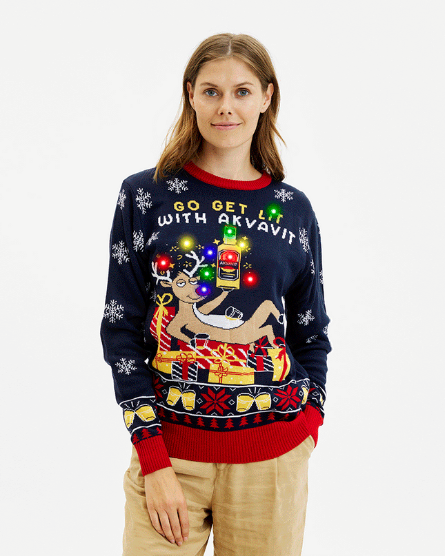 Aquavit Christmas Sweater for Women