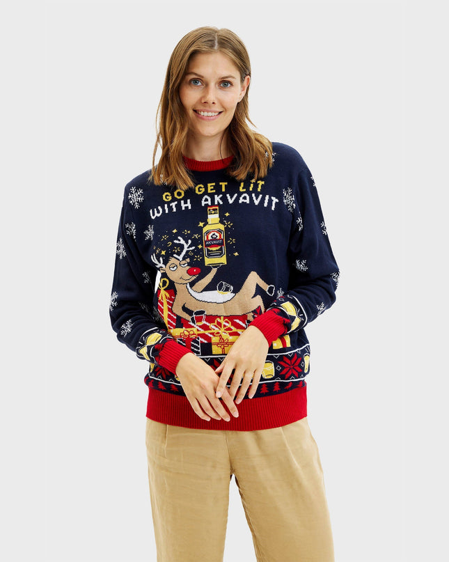 Aquavit Christmas Sweater - Women
