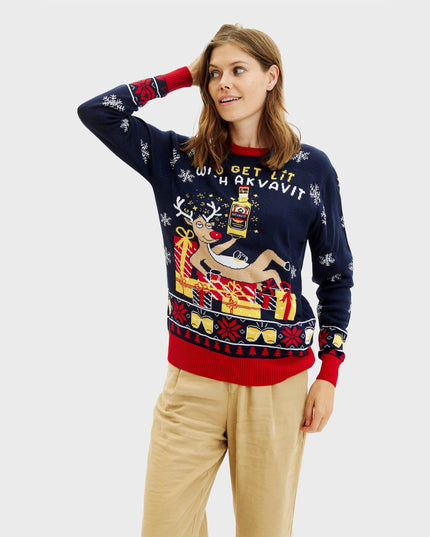Aquavit Christmas Sweater - Women