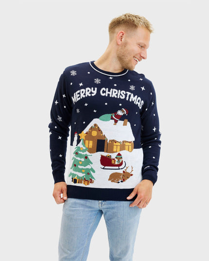 Idyllic Men's Christmas Sweater for Seasonal Style