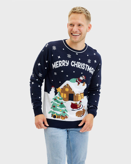 Idyllic Men's Christmas Sweater for Seasonal Style